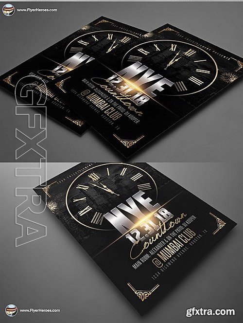 CM - NYE Countdown Flyer Template 2 470435