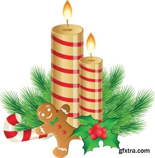 Christmas candle