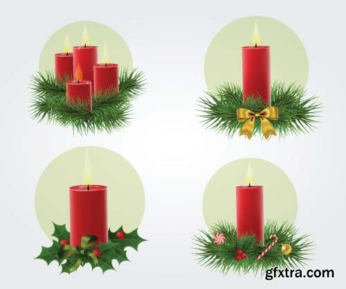 Christmas candle