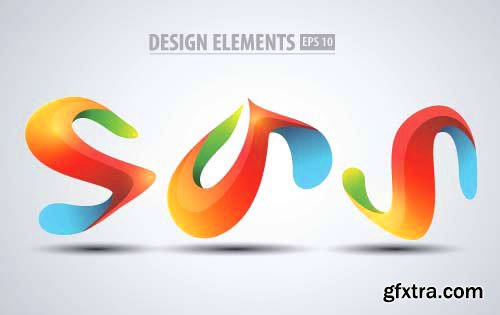 High Quality Vector Design Elements and Logos - 85x EPS