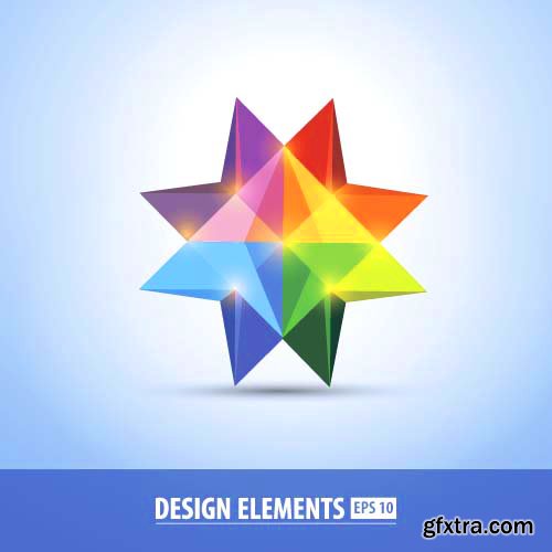 High Quality Vector Design Elements and Logos - 85x EPS