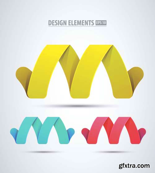 High Quality Vector Design Elements and Logos - 85x EPS