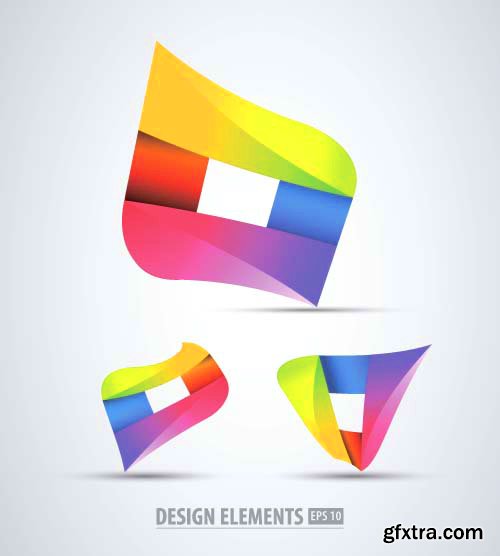 High Quality Vector Design Elements and Logos - 85x EPS