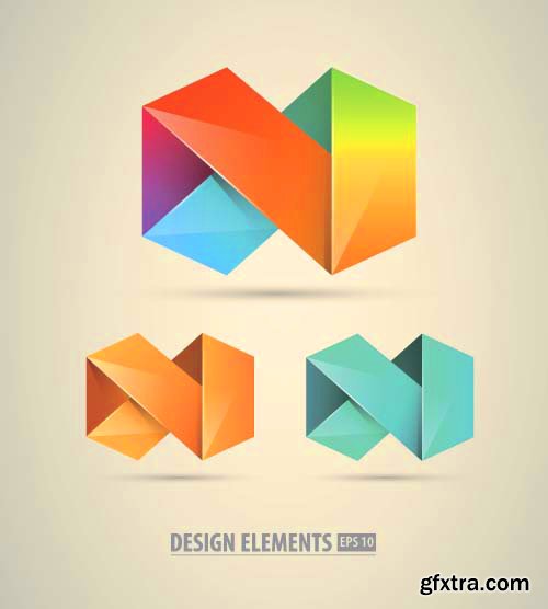 High Quality Vector Design Elements and Logos - 85x EPS