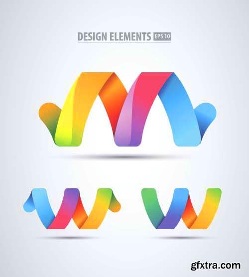 High Quality Vector Design Elements and Logos - 85x EPS