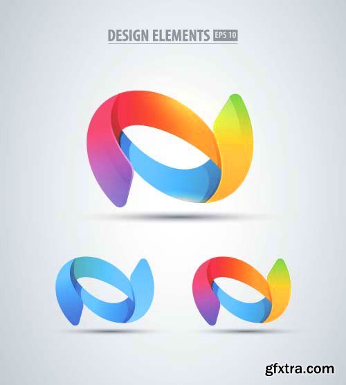 High Quality Vector Design Elements and Logos - 85x EPS