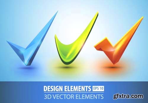 High Quality Vector Design Elements and Logos - 85x EPS