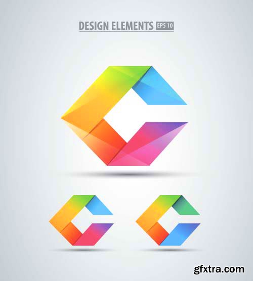 High Quality Vector Design Elements and Logos - 85x EPS