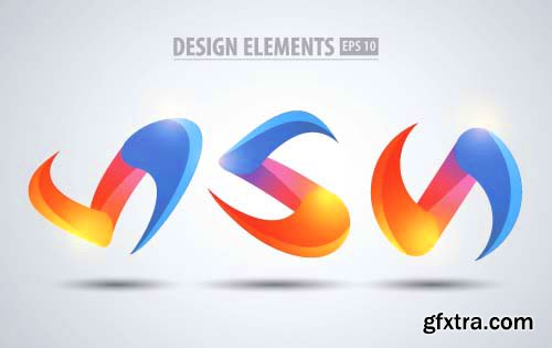 High Quality Vector Design Elements and Logos - 85x EPS