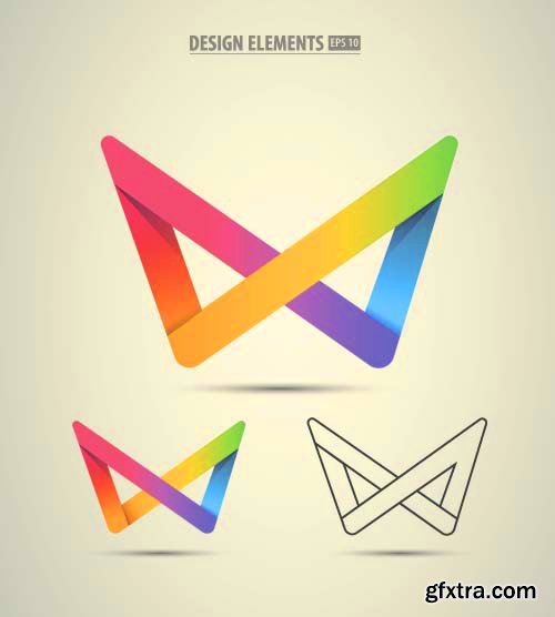 High Quality Vector Design Elements and Logos - 85x EPS