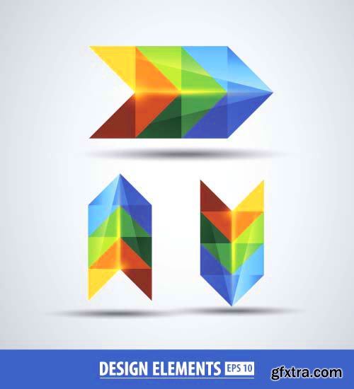 High Quality Vector Design Elements and Logos - 85x EPS