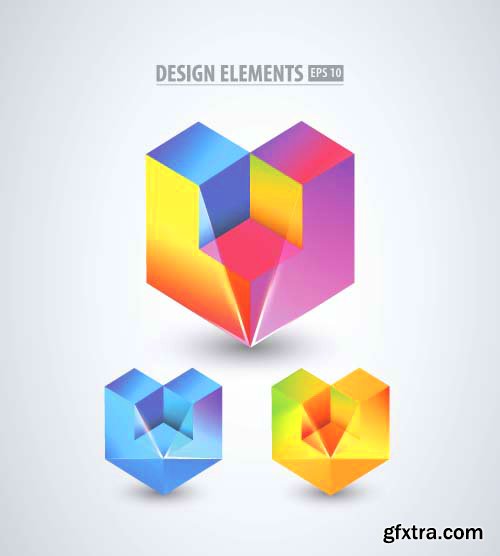 High Quality Vector Design Elements and Logos - 85x EPS