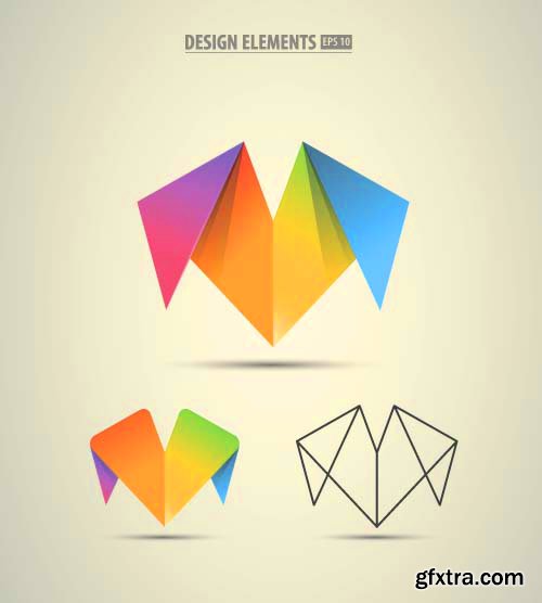 High Quality Vector Design Elements and Logos - 85x EPS