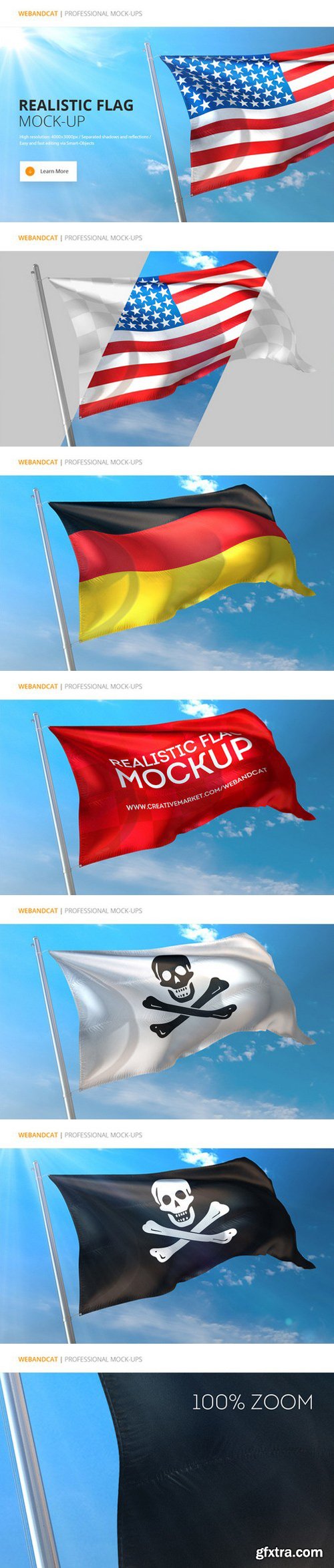 CM - Flag Mockup 470044