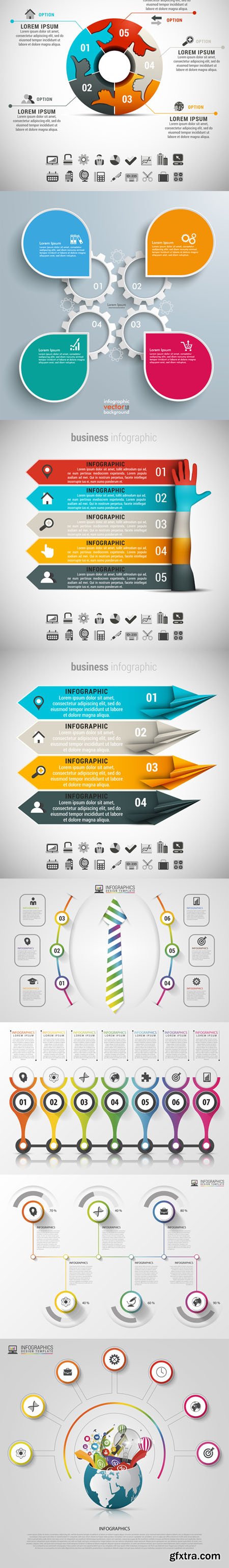 Business infographic concept - Vectors A000042