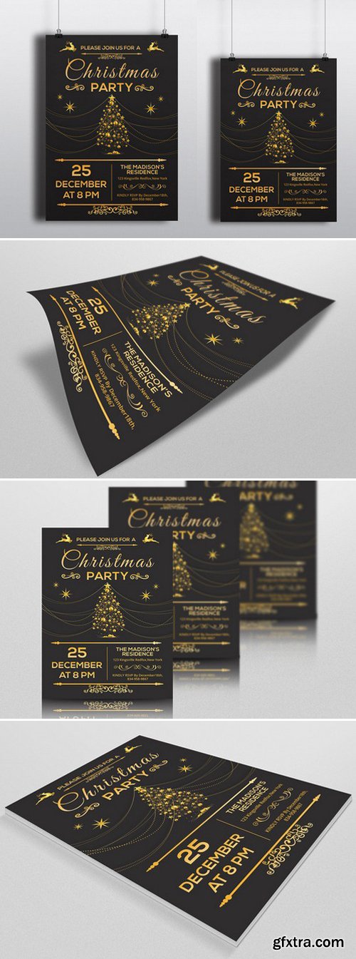 CM - Christmas Invitation Flyer-V126 443190