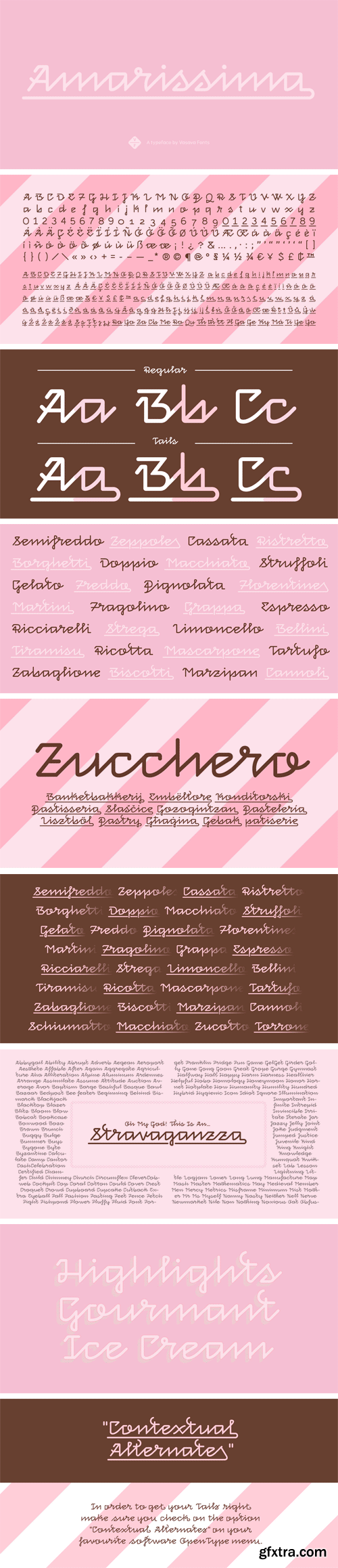 Amarissima Font Family