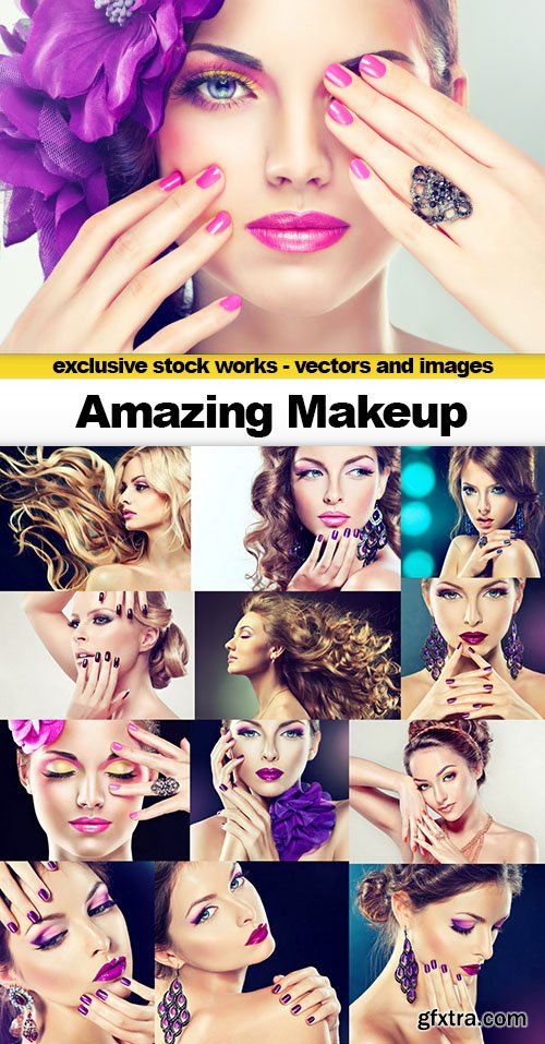 Amazing Makeup Collection, 50xUHQ JPEG