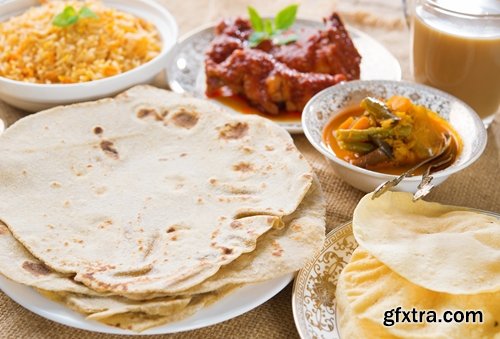 Collection of various festive food Indian meal 25 HQ Jpeg