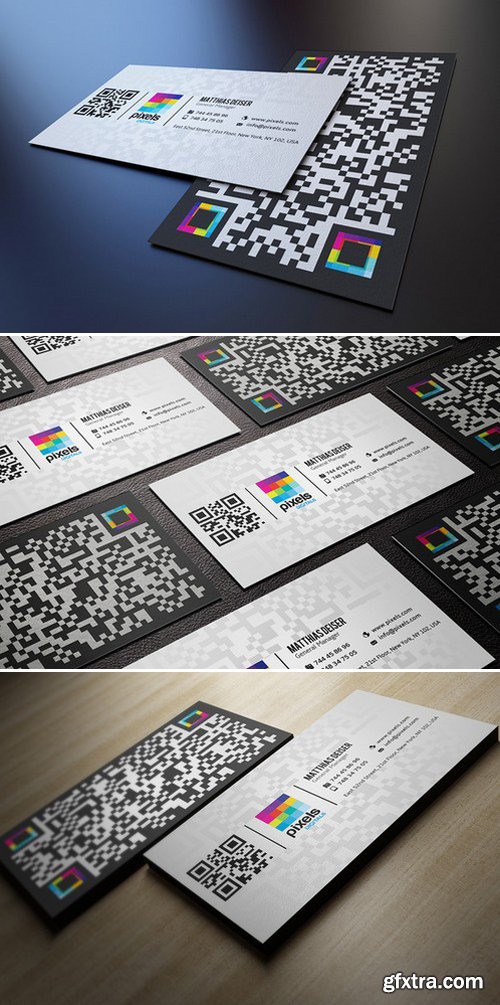 CM - QR Code Business Card 100493