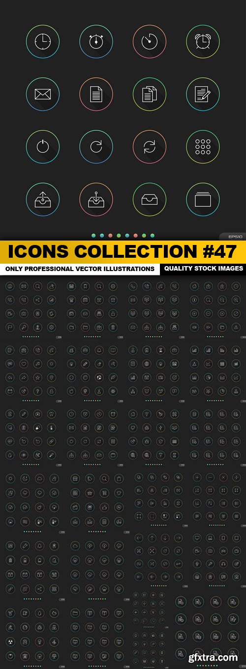 Icons Collection #47 - 25 Vector