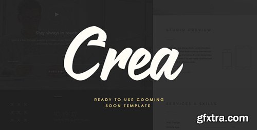 ThemeForest - CREA v1.0 - Coming Soon Template - 13482498