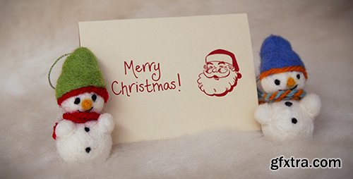 Videohive Felt Christmas & New Year Greetings 9677716