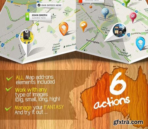 Graphicriver Map Creator - Action 408305