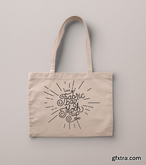 Psd Tote Bag Fabric Mockup