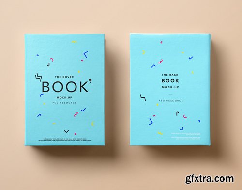 Psd Hardback Book Cover Mockup