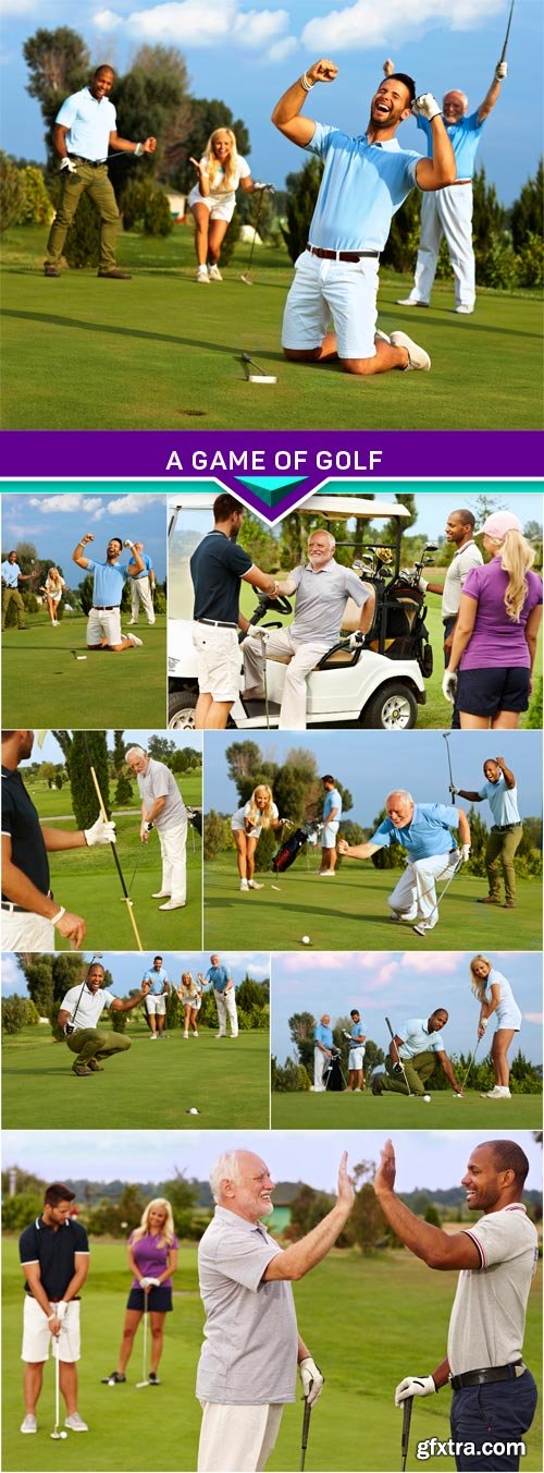 A game of golf 8x JPEG