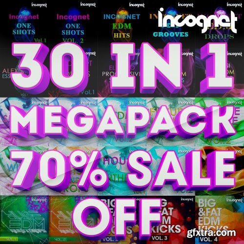 Incognet 30 In 1! Megapack WAV MiDi Sylenth NI Massive Spire Presets-FANTASTiC