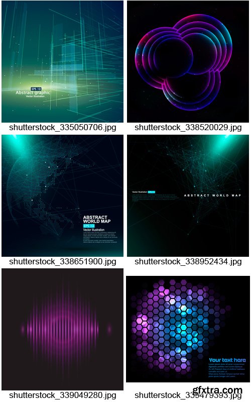 Amazing SS - Geometric Backgrounds 9, 25xEPS