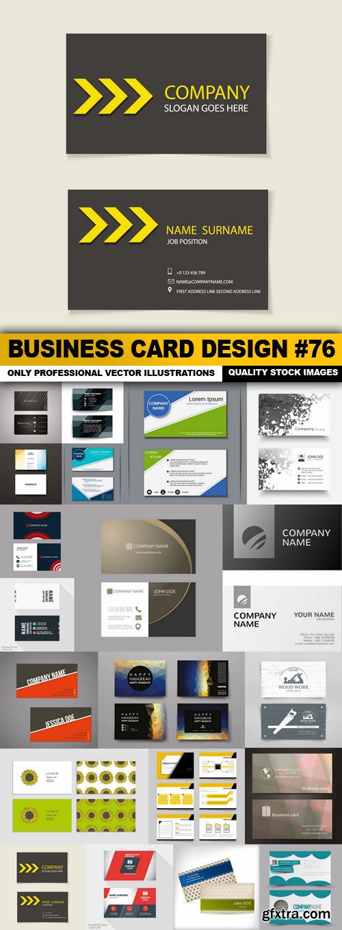 Business Card Design #76 - 20 Vector