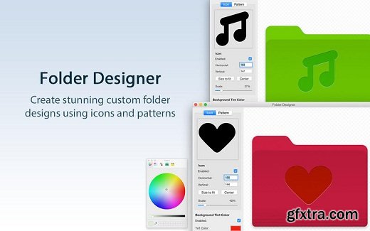 Folder Designer 1.4 (Mac OS X)