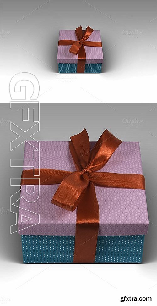 CM - 8 Photorealistic Gift Box Mockps v2 474082