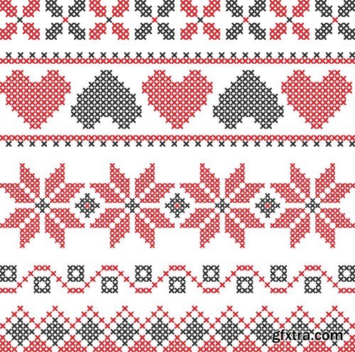 Ukrainian & Belarusian Ornament 3 - 35x EPS