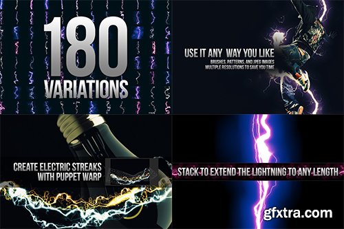 Creativemarket 180 Electrifying Lightning Strikes 1976