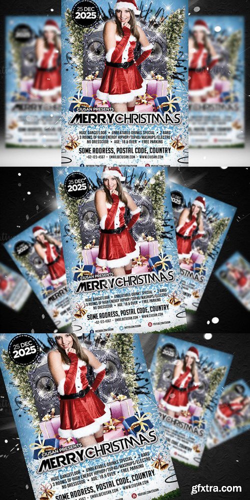 CM - Merry Christmas Flyer Template 416076