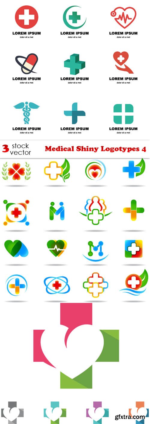 Vectors - Medical Shiny Logotypes 4