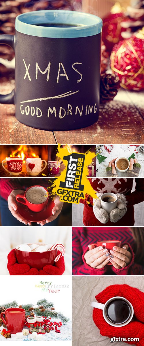 Stock Image Christmas coffee