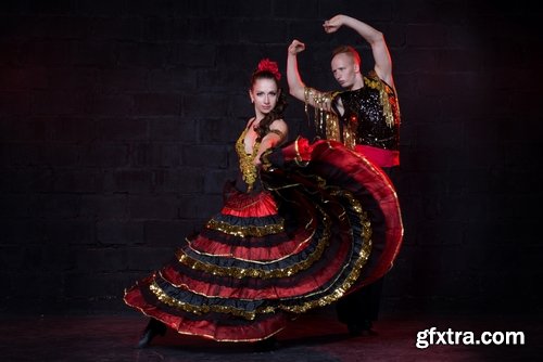 Collection of Spanish dancer dance woman girl national clothes 25 HQ Jpeg