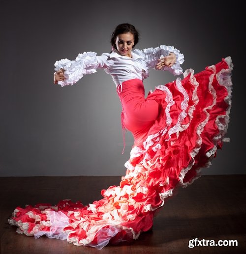 Collection of Spanish dancer dance woman girl national clothes 25 HQ Jpeg