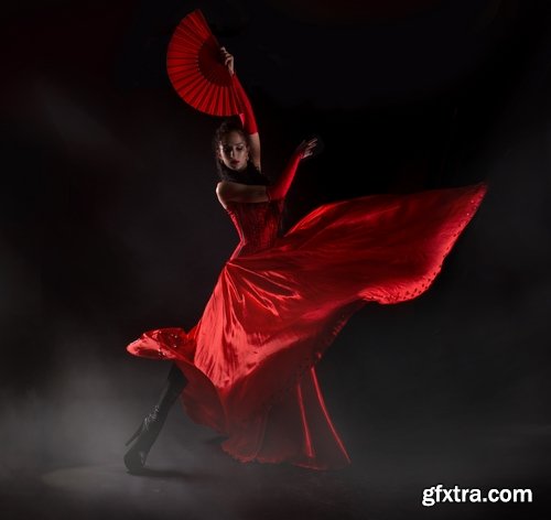 Collection of Spanish dancer dance woman girl national clothes 25 HQ Jpeg