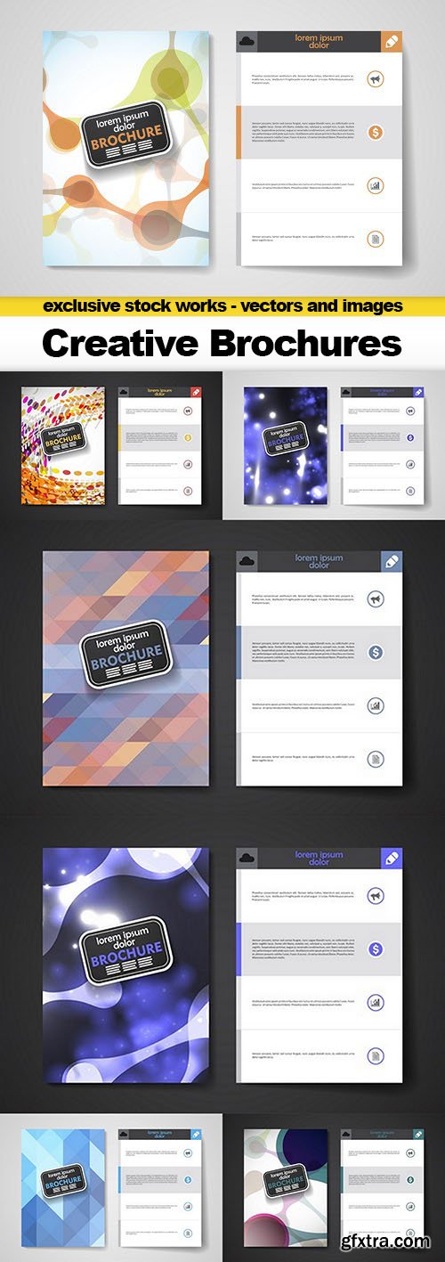 Creative Brochures Set - 7xEPS