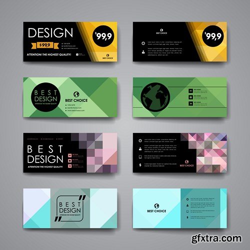 Design Vector Cards - 11xEPS