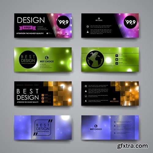 Design Vector Cards - 11xEPS