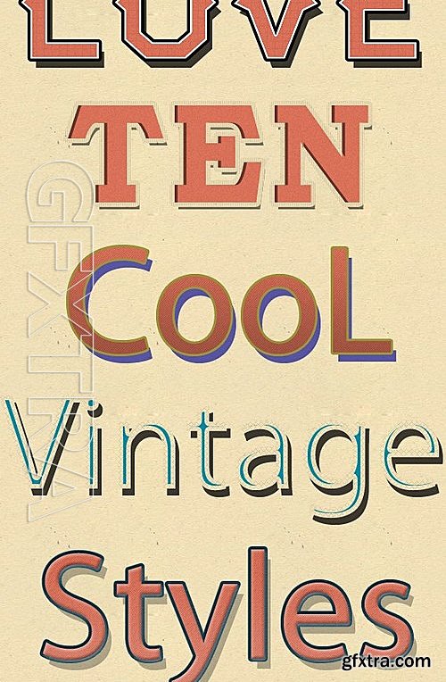 CM - Retro Vintage Text Styles 491