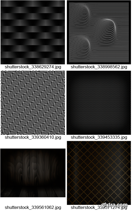 Amazing SS - Black Textures 6, 25xEPS