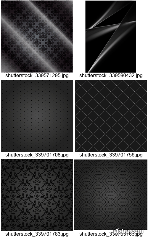 Amazing SS - Black Textures 6, 25xEPS